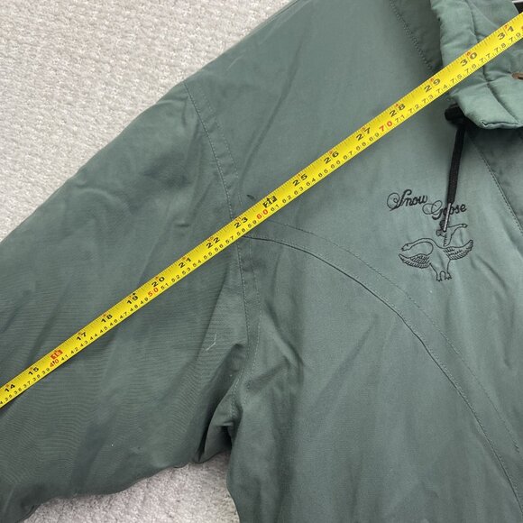 VTG Canada Goose “Snow Goose” Down Parka Jacket Military Green Men Sz M - Picture 11 of 16